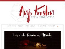 Tablet Screenshot of anjakersten.com